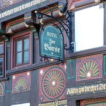 Altstadthotel Zur Boerse Гослар Экстерьер фото