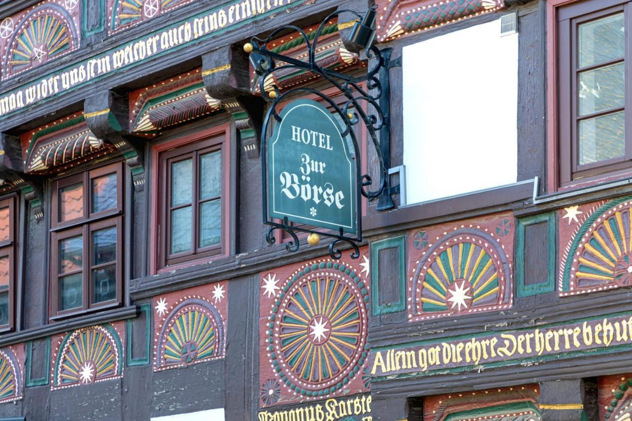 Altstadthotel Zur Boerse Гослар Экстерьер фото